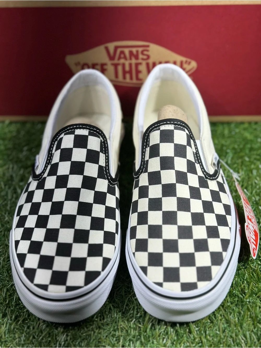 Vans iconic checkerboard